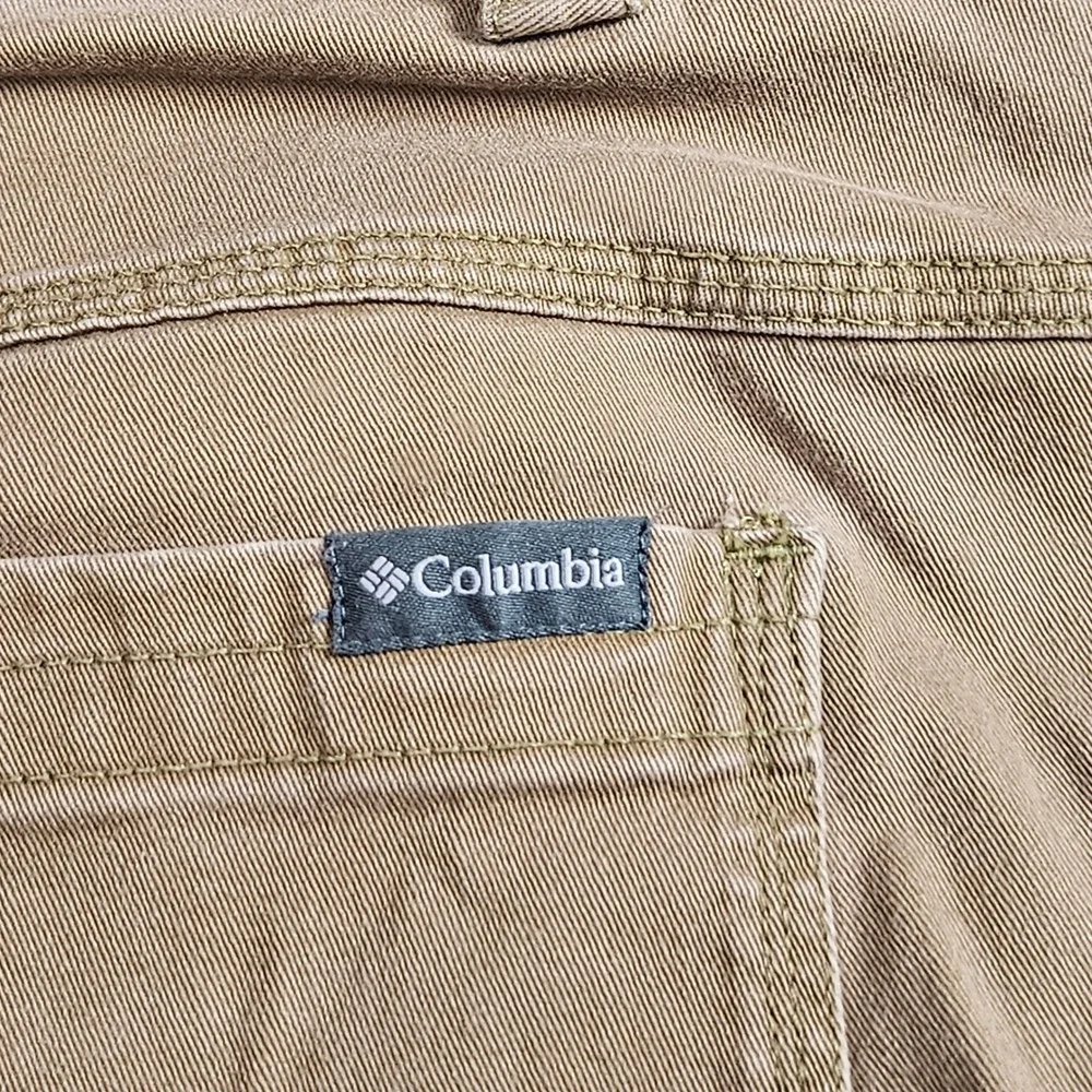 Columbia Pants Mens 34x32 Khaki Utility Outdoor Hiking Trail Workwear Gorpcore - Picture 5 of 6